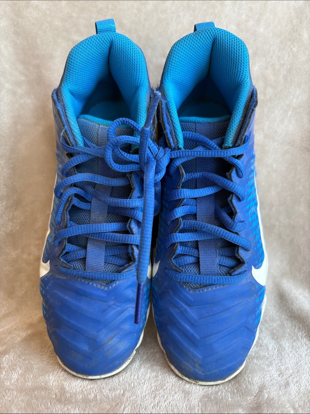 Nike Fastflex Blue football cleats